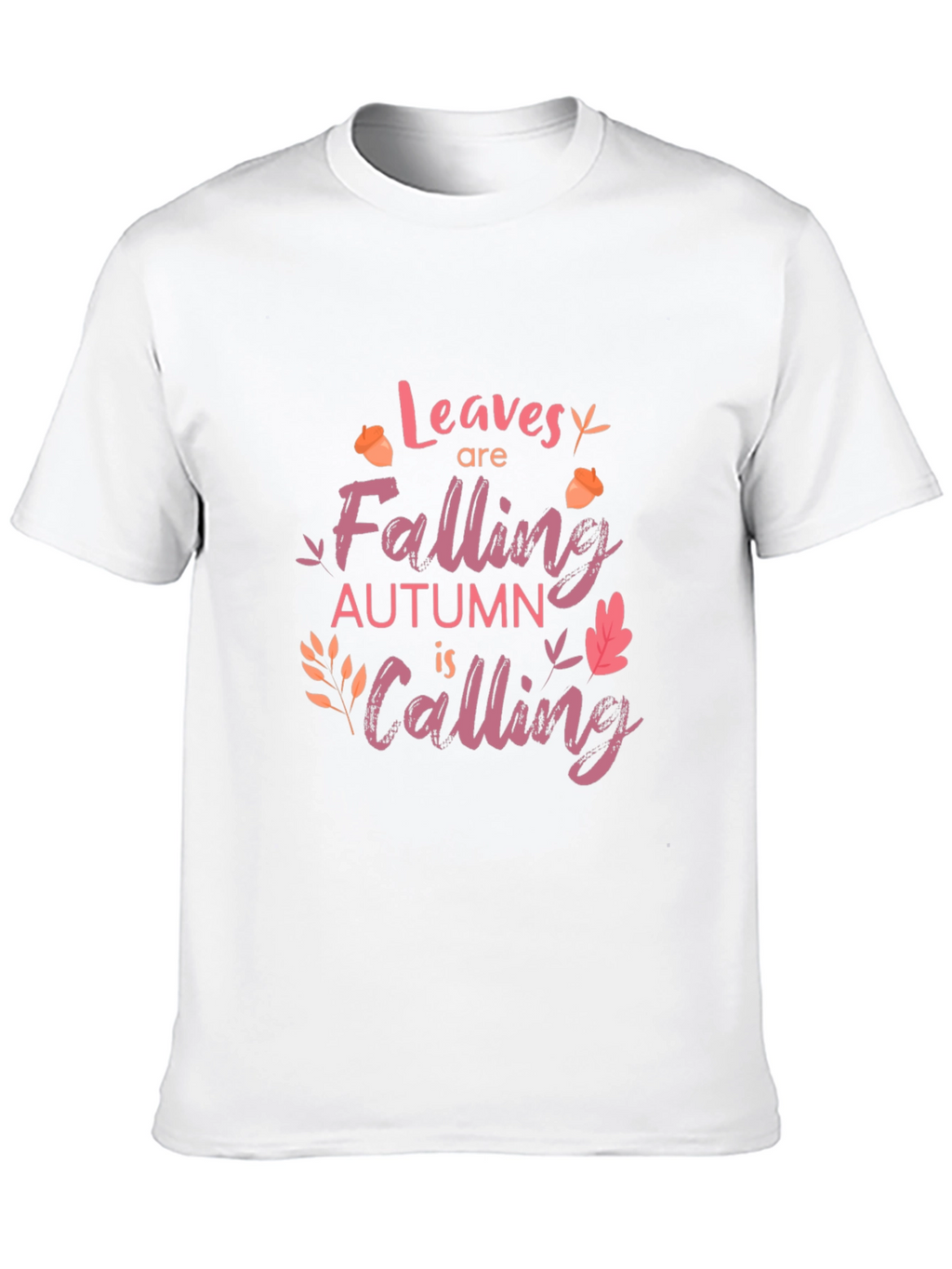 Autumn Calling Black Graphic Tee