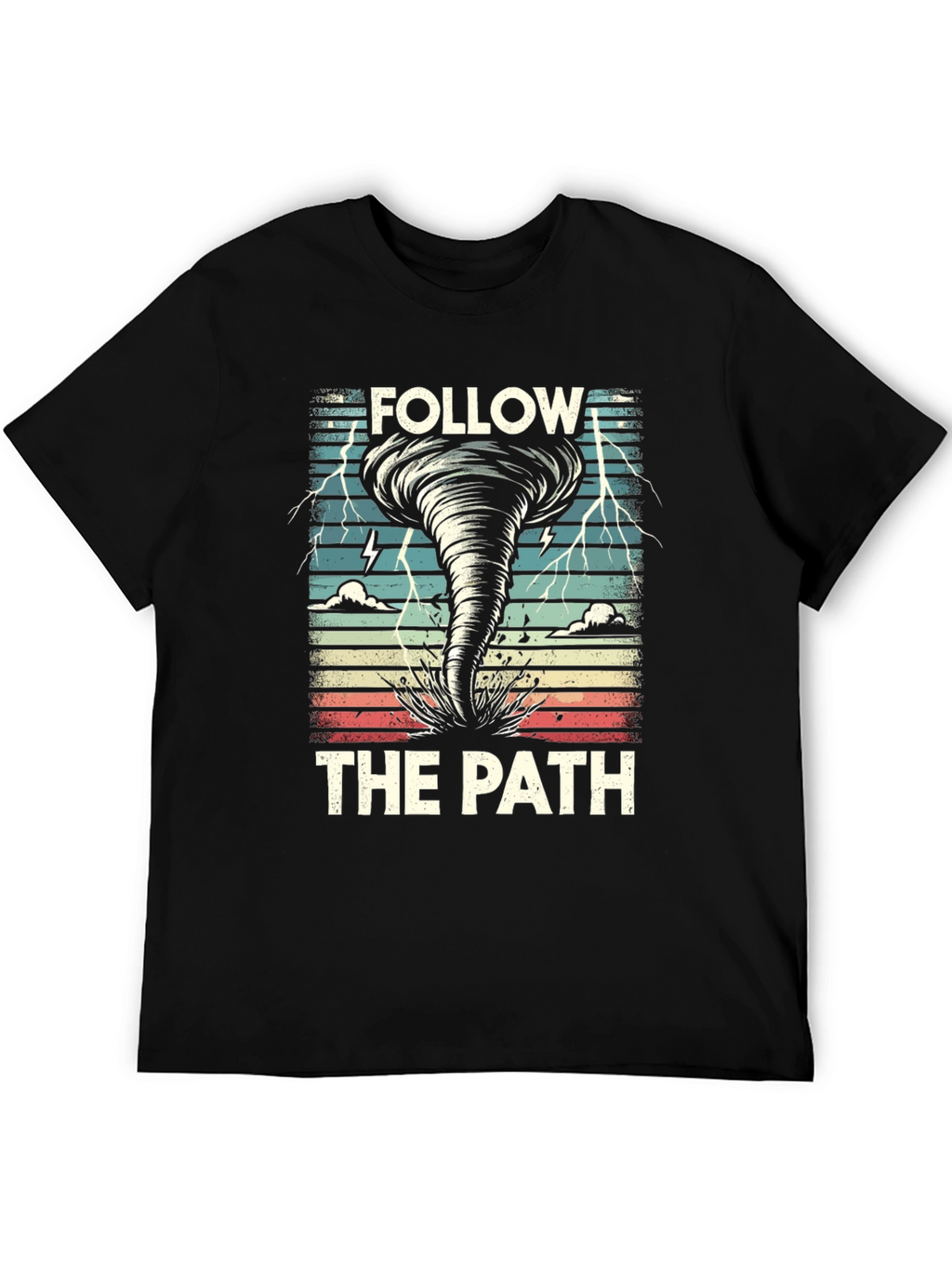 Follow the Path Tornado Graphic T-Shirt