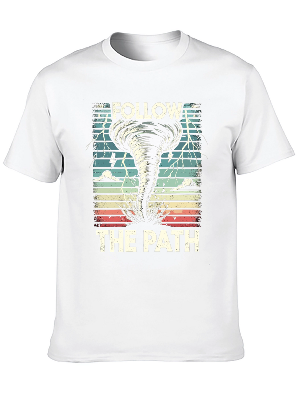 Follow the Path Tornado Graphic T-Shirt