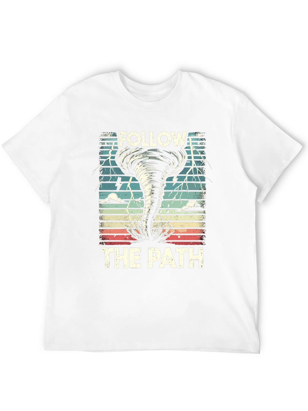 Follow the Path Tornado Graphic T-Shirt