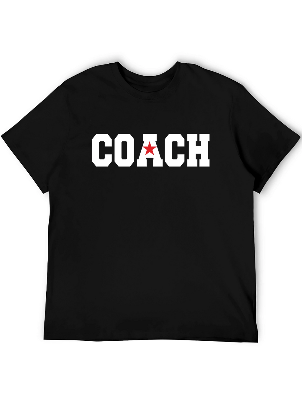 Coach T-Shirt with Red Star