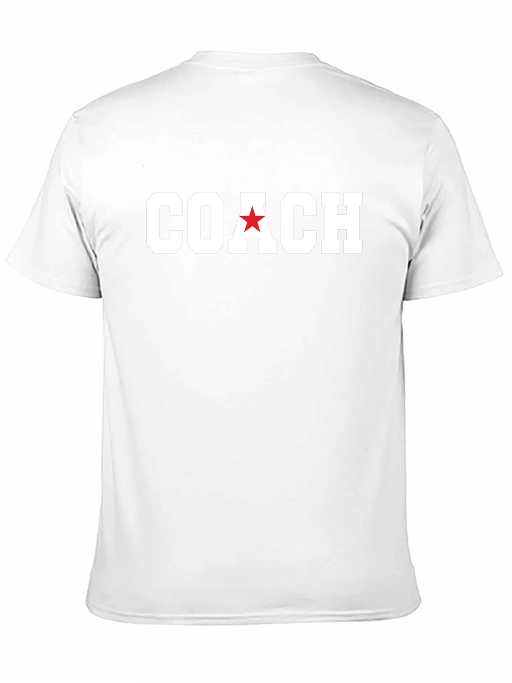 Coach T-Shirt with Red Star