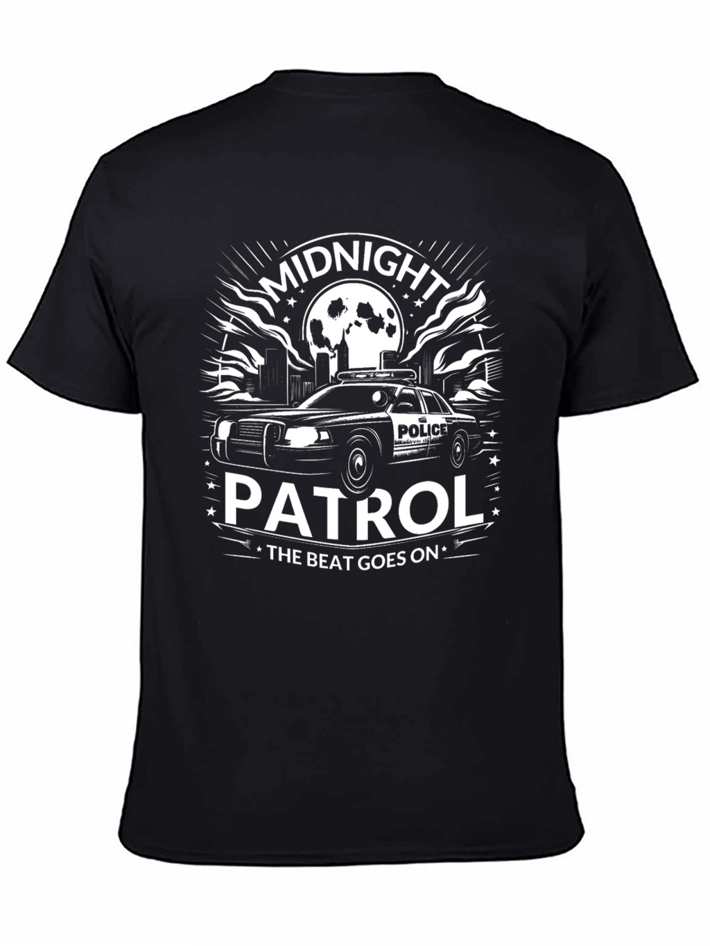 Midnight Patrol T-Shirt - The Beat Goes On