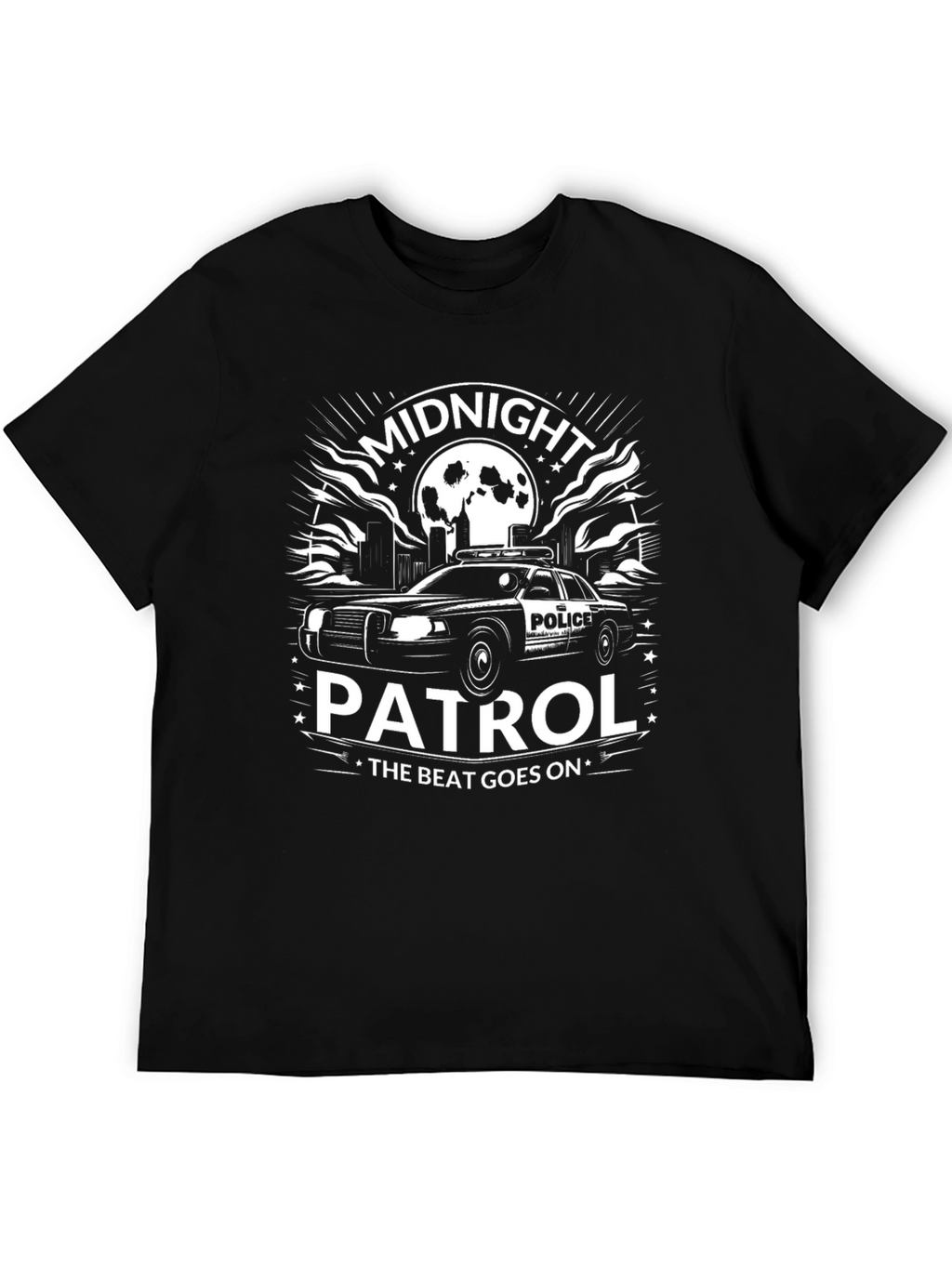 Midnight Patrol T-Shirt - The Beat Goes On