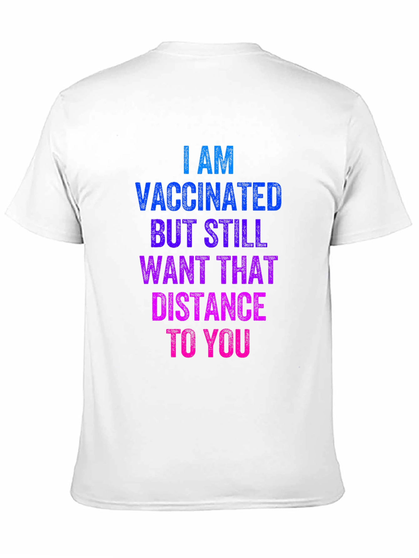 Vaccinated Social Distance T-Shirt