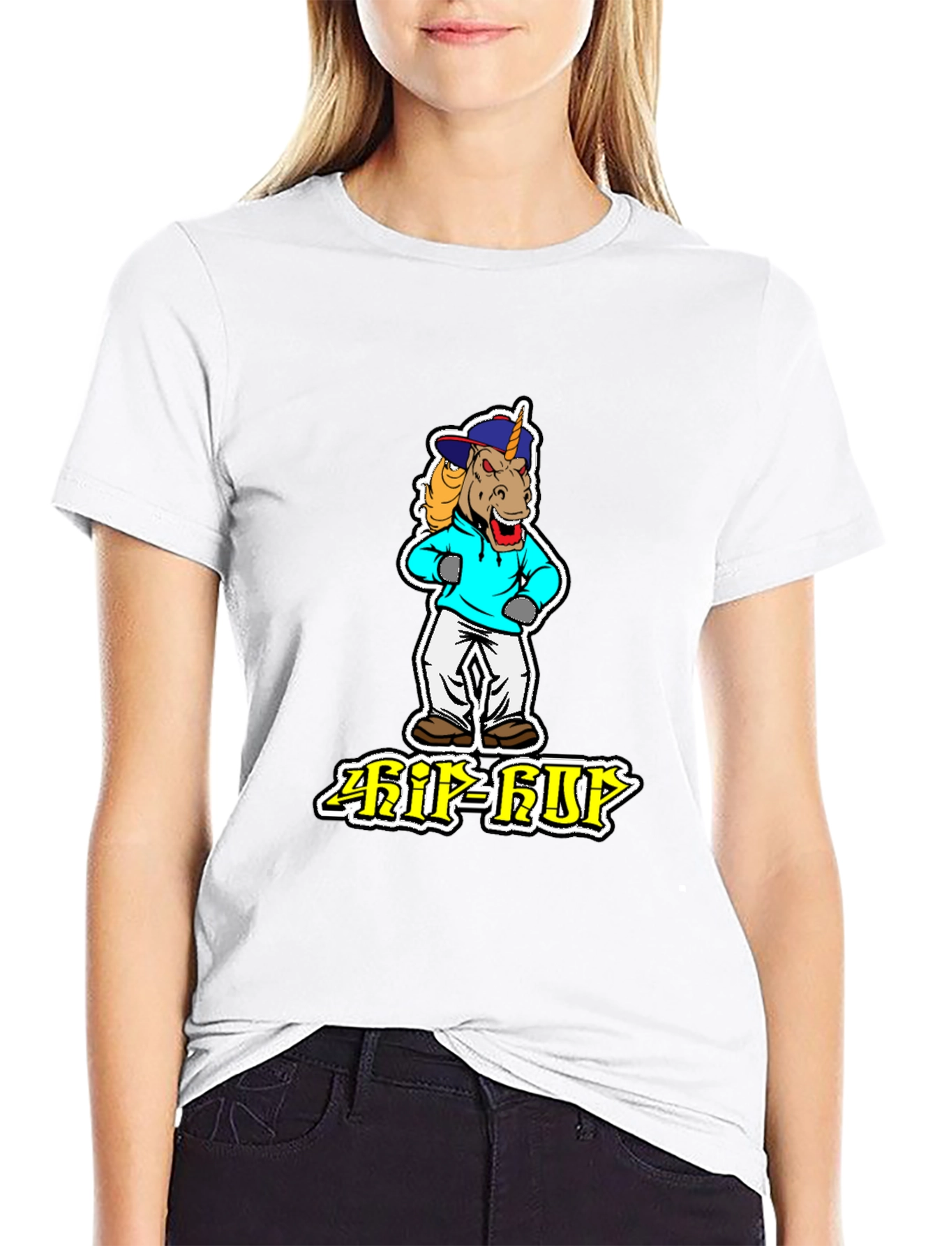Unicorn Hip-Hop Graphic Tee