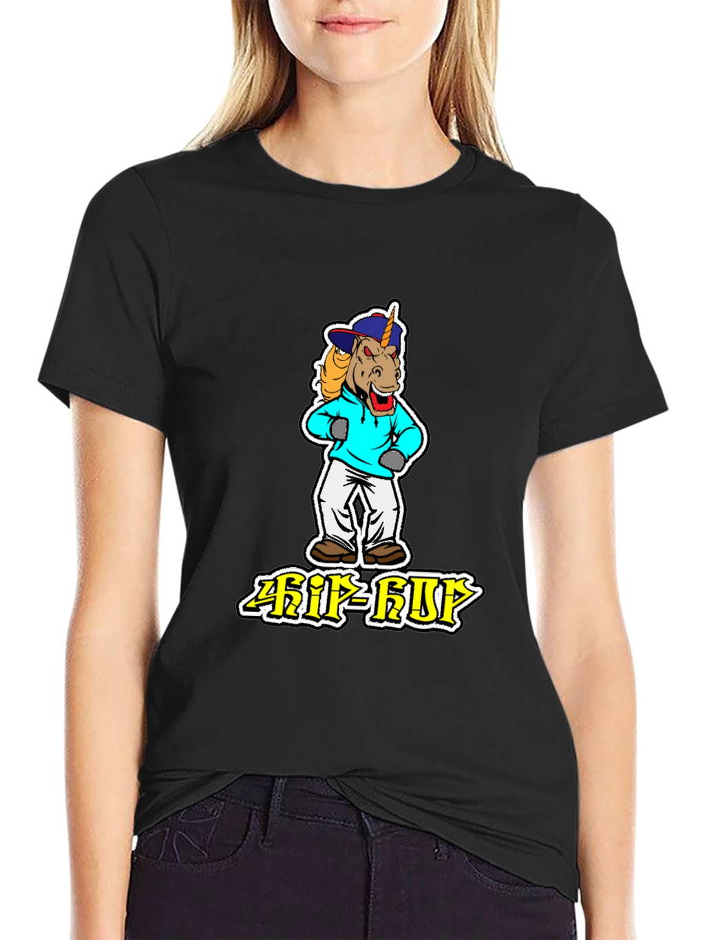 Unicorn Hip-Hop Graphic Tee