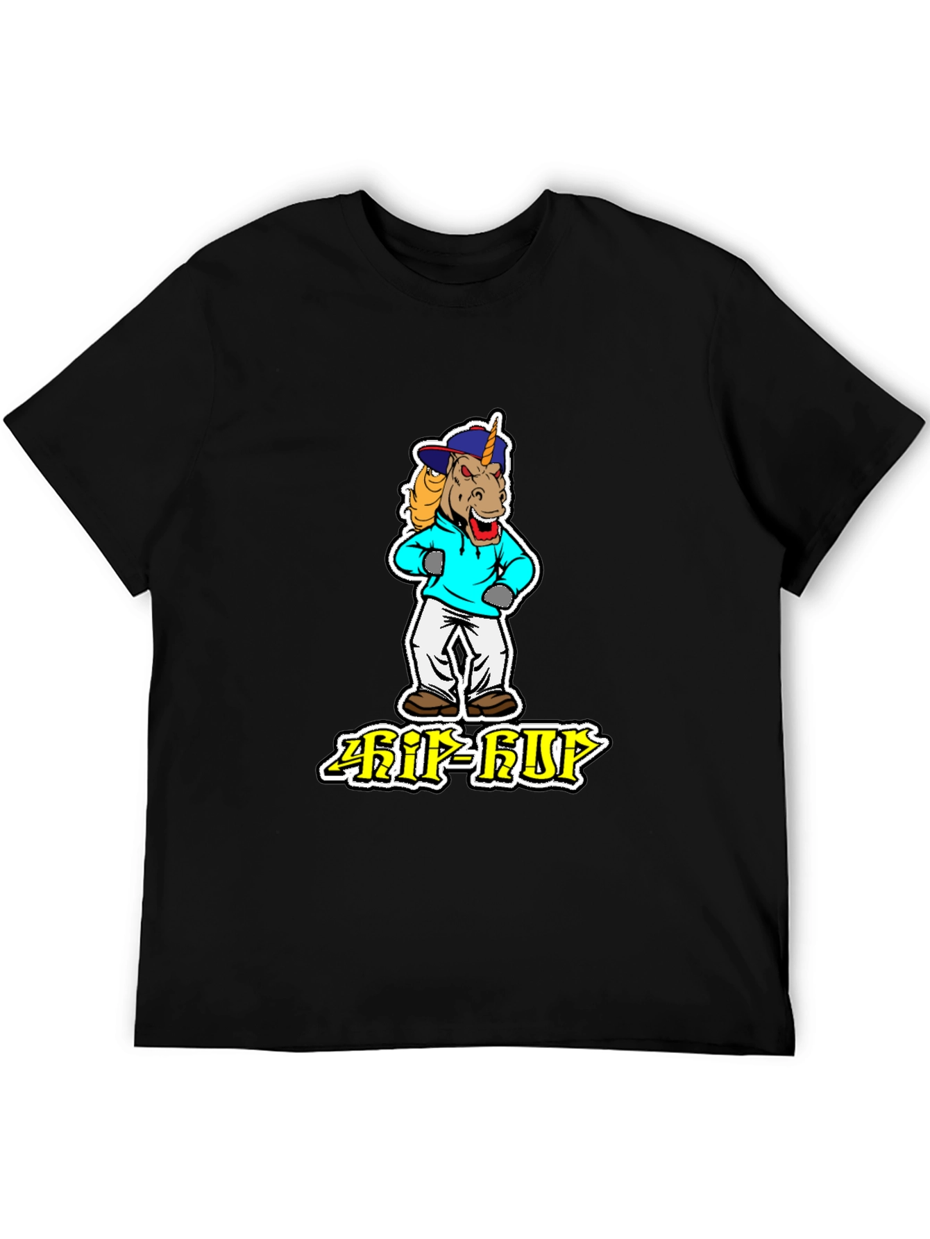 Unicorn Hip-Hop Graphic Tee