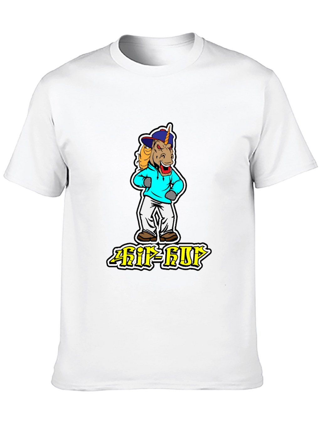 Unicorn Hip-Hop Graphic Tee