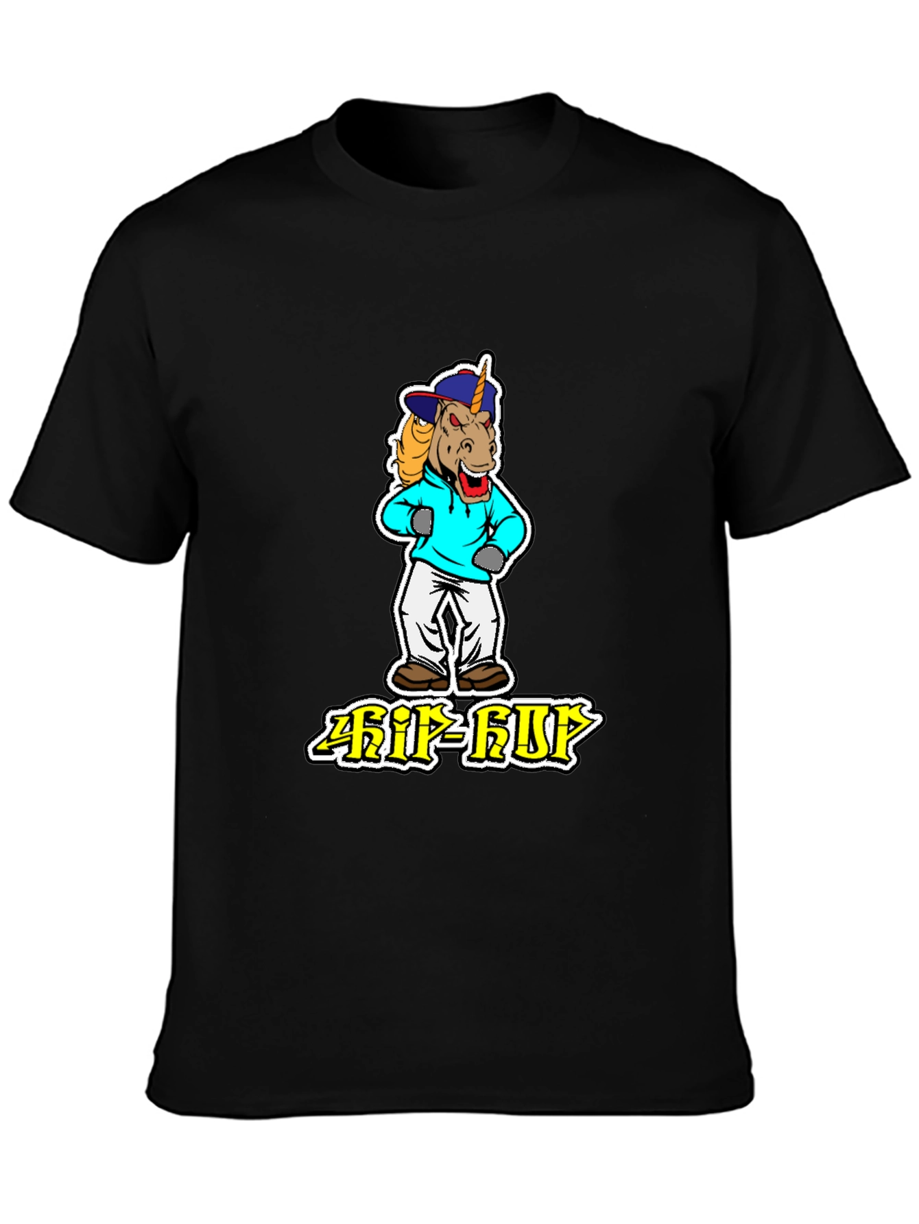 Unicorn Hip-Hop Graphic Tee