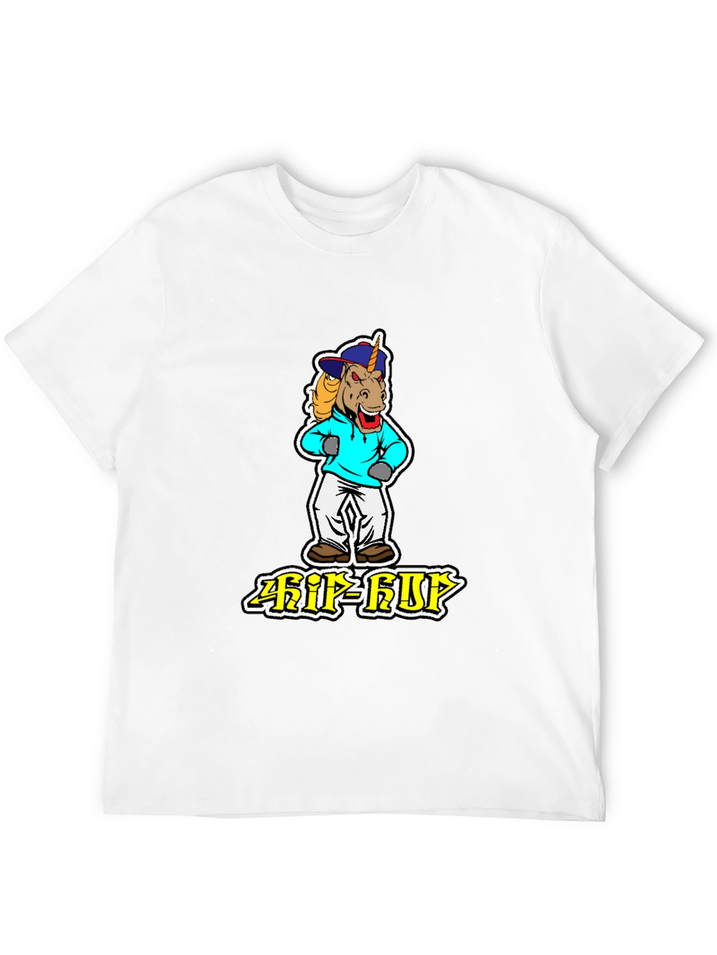 Unicorn Hip-Hop Graphic Tee