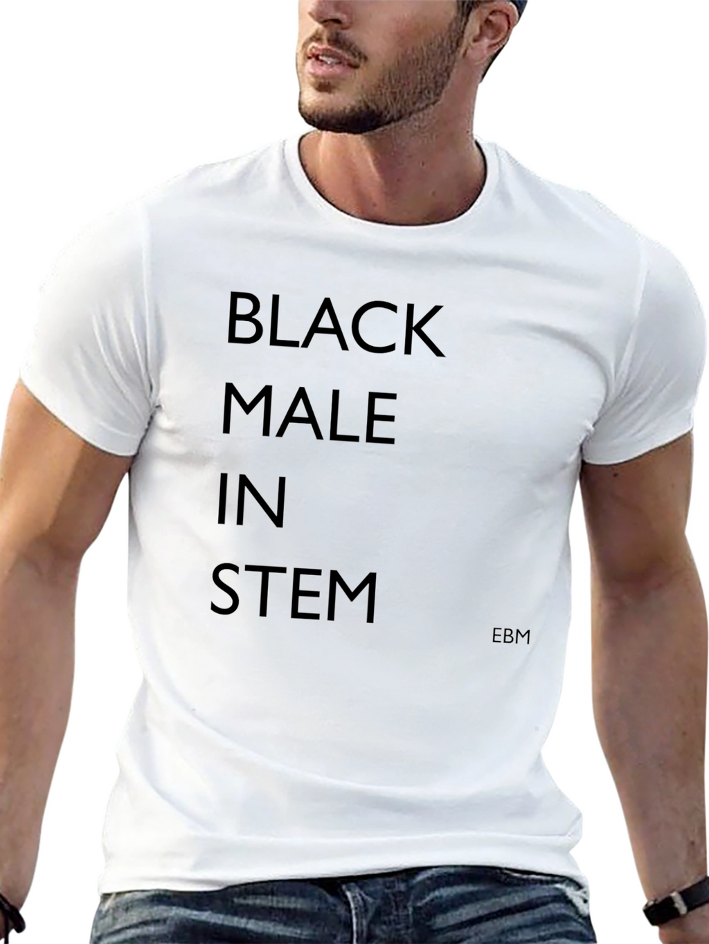 Black Male in STEM Graphic Tee