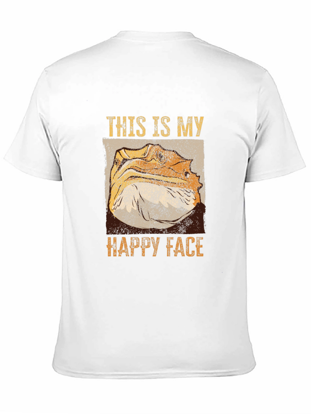 Bearded Dragon Happy Face T-Shirt