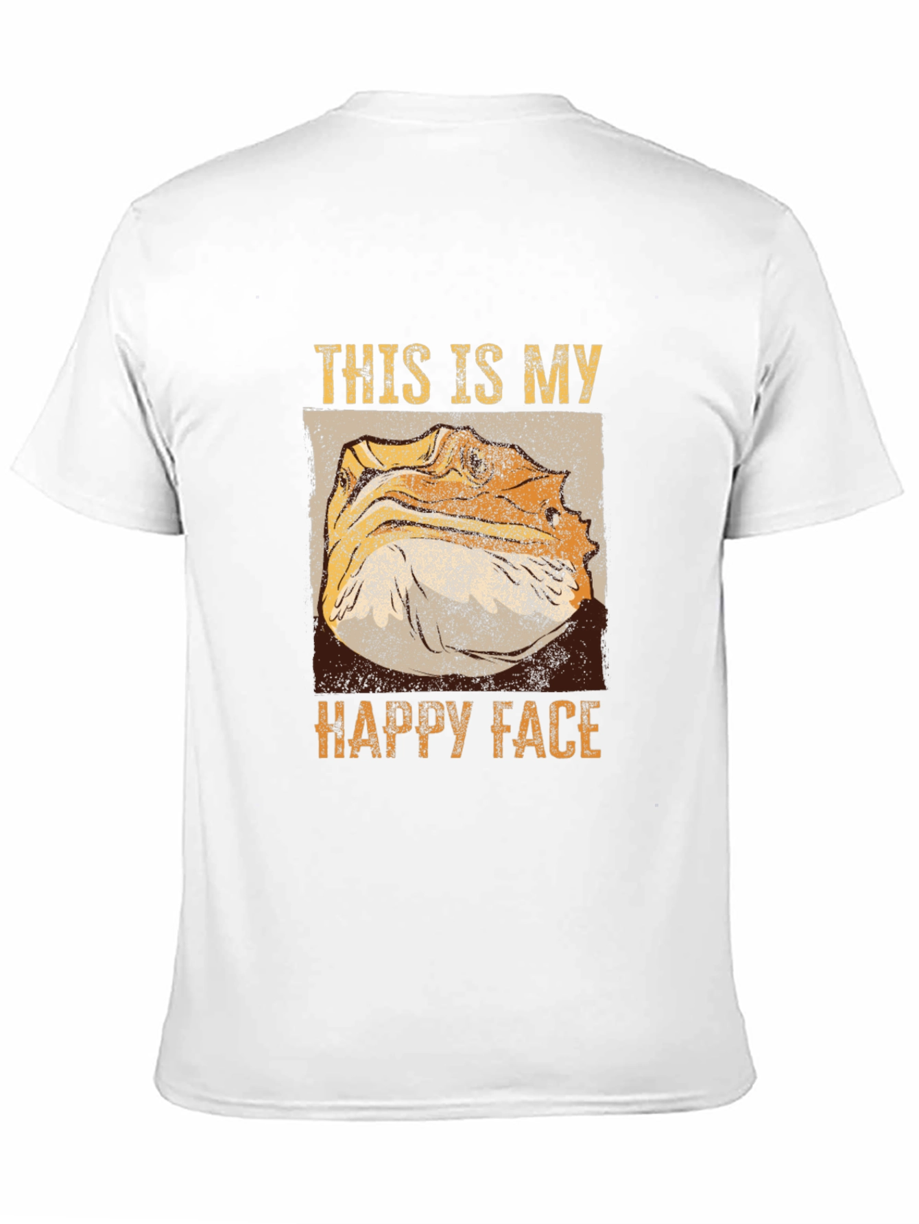 Bearded Dragon Happy Face T-Shirt