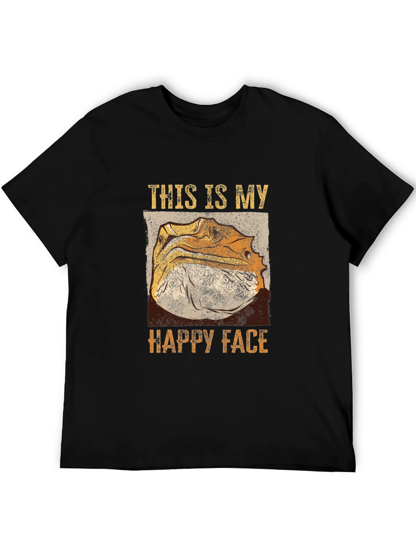 Bearded Dragon Happy Face T-Shirt