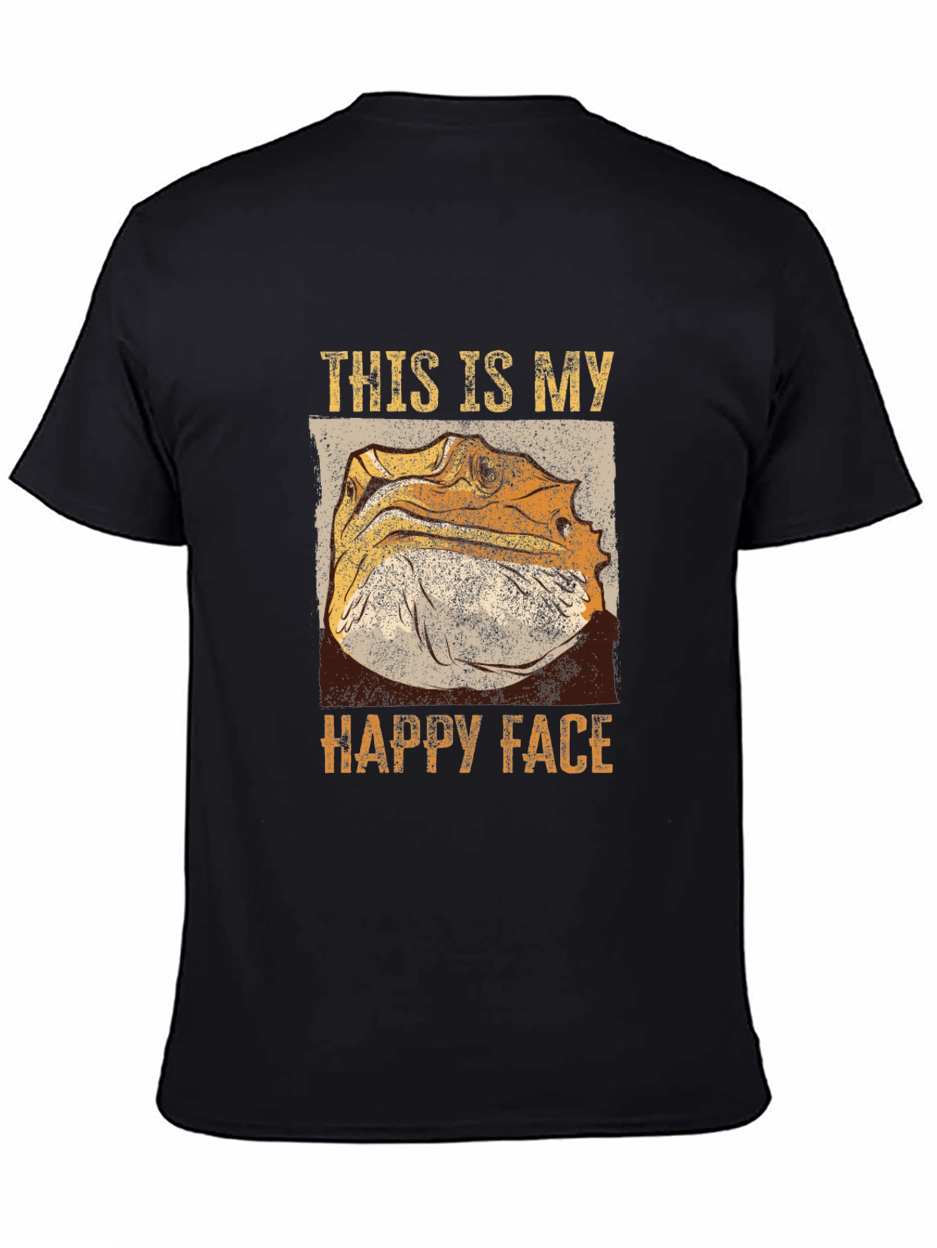 Bearded Dragon Happy Face T-Shirt