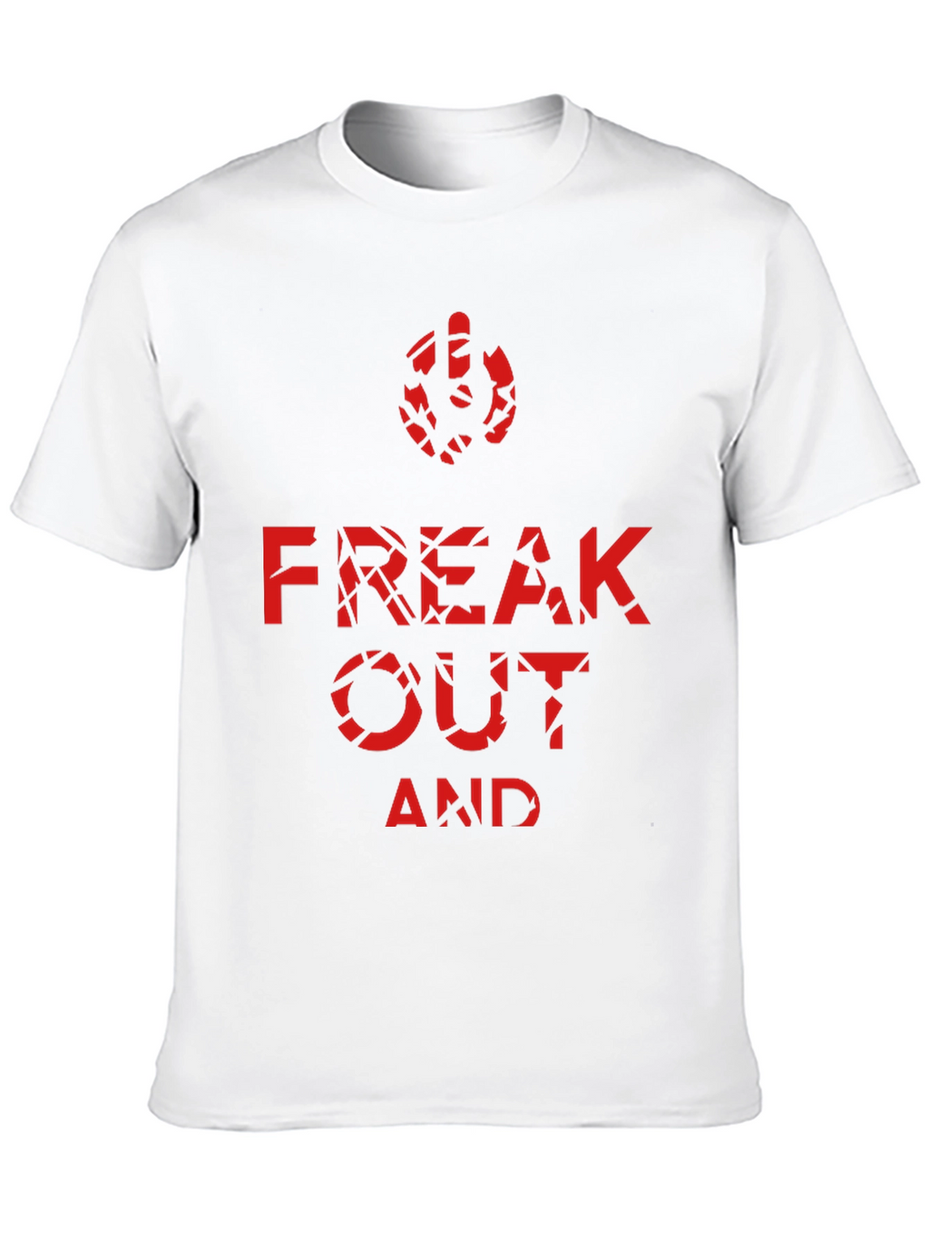 Freak Out Graphic Tee - Black T-Shirt