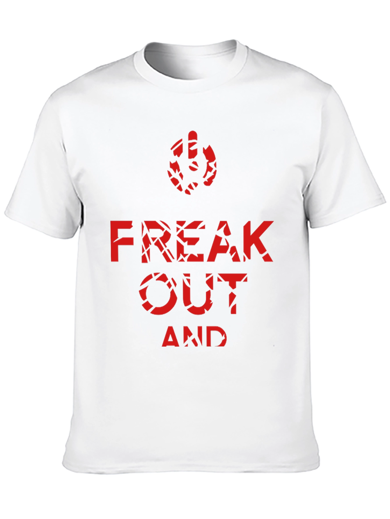 Freak Out Graphic Tee - Black T-Shirt