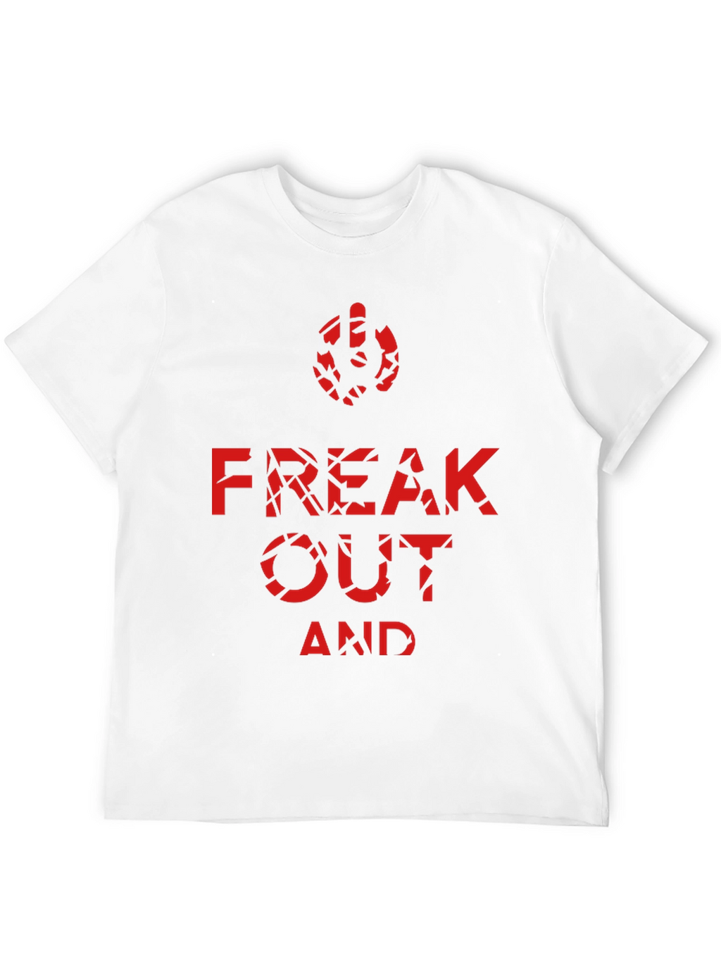 Freak Out Graphic Tee - Black T-Shirt