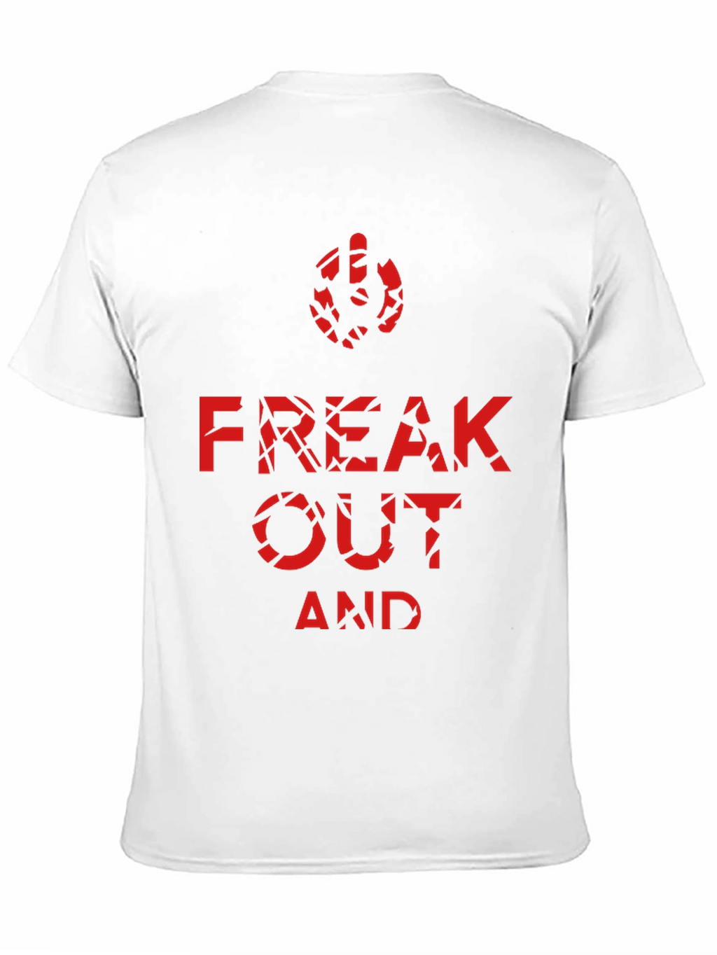 Freak Out Graphic Tee - Black T-Shirt