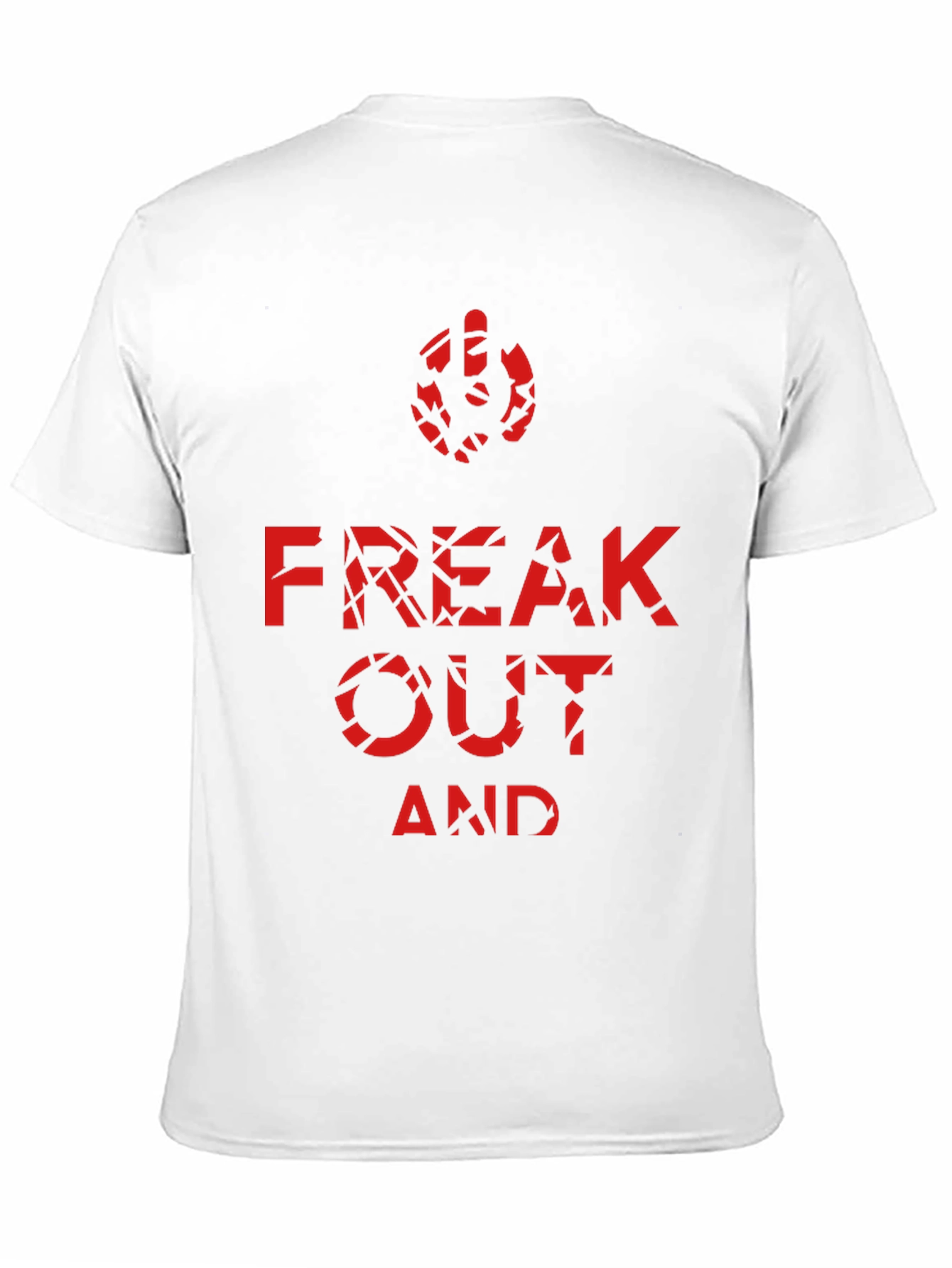 Freak Out Graphic Tee - Black T-Shirt