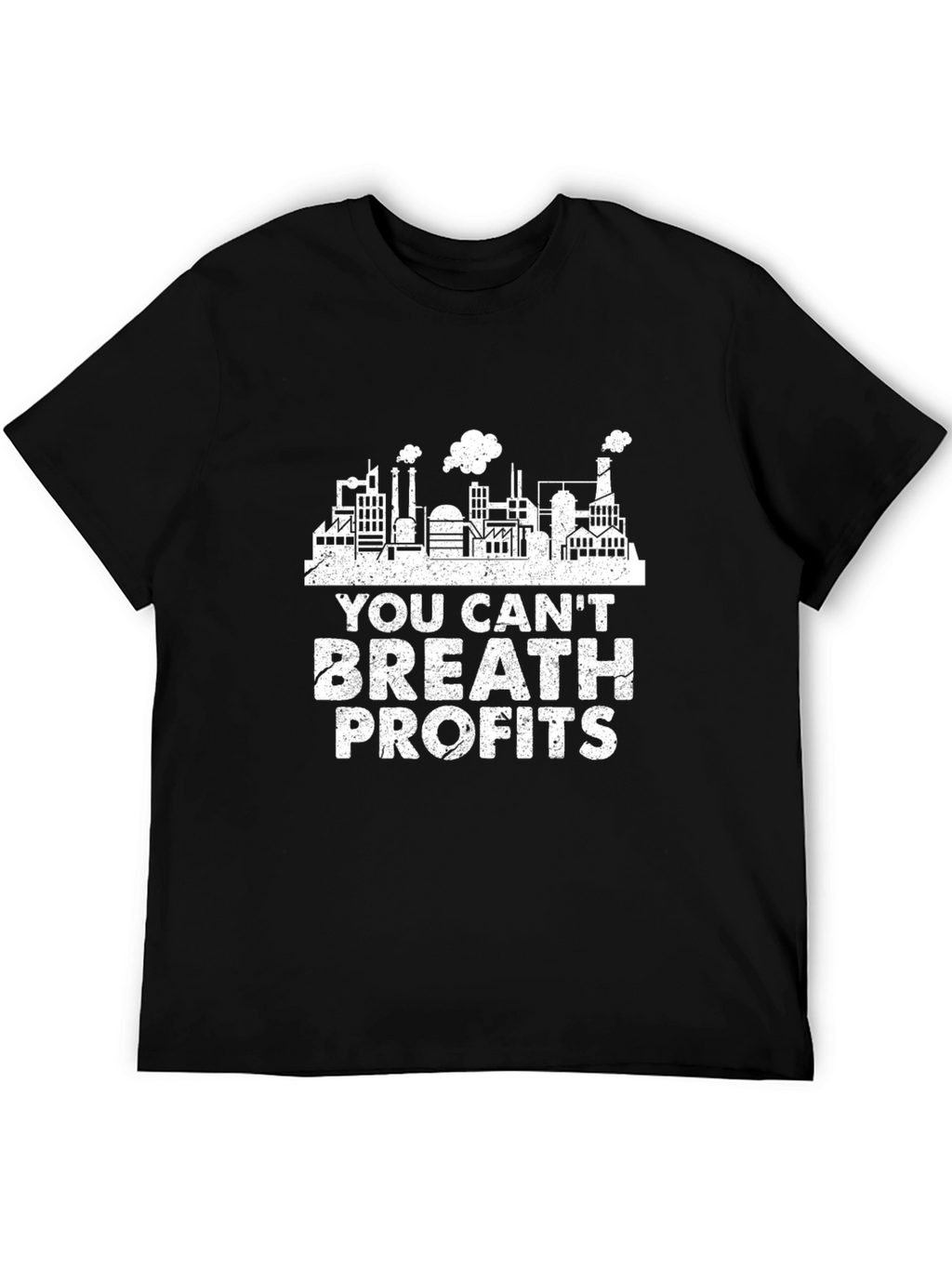 Cant Breath Profits Graphic Tee