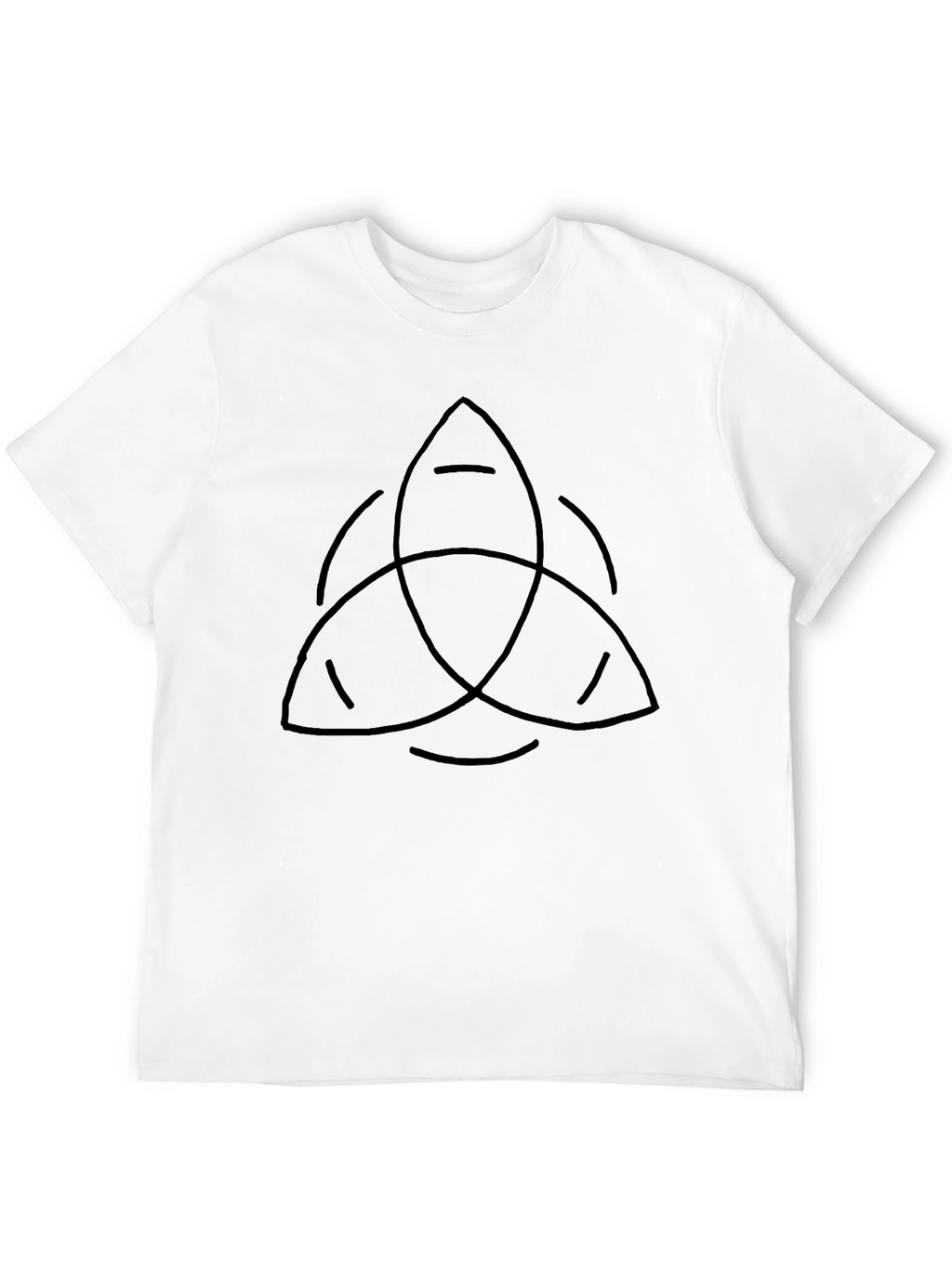 Trinity Knot Graphic Black T-Shirt