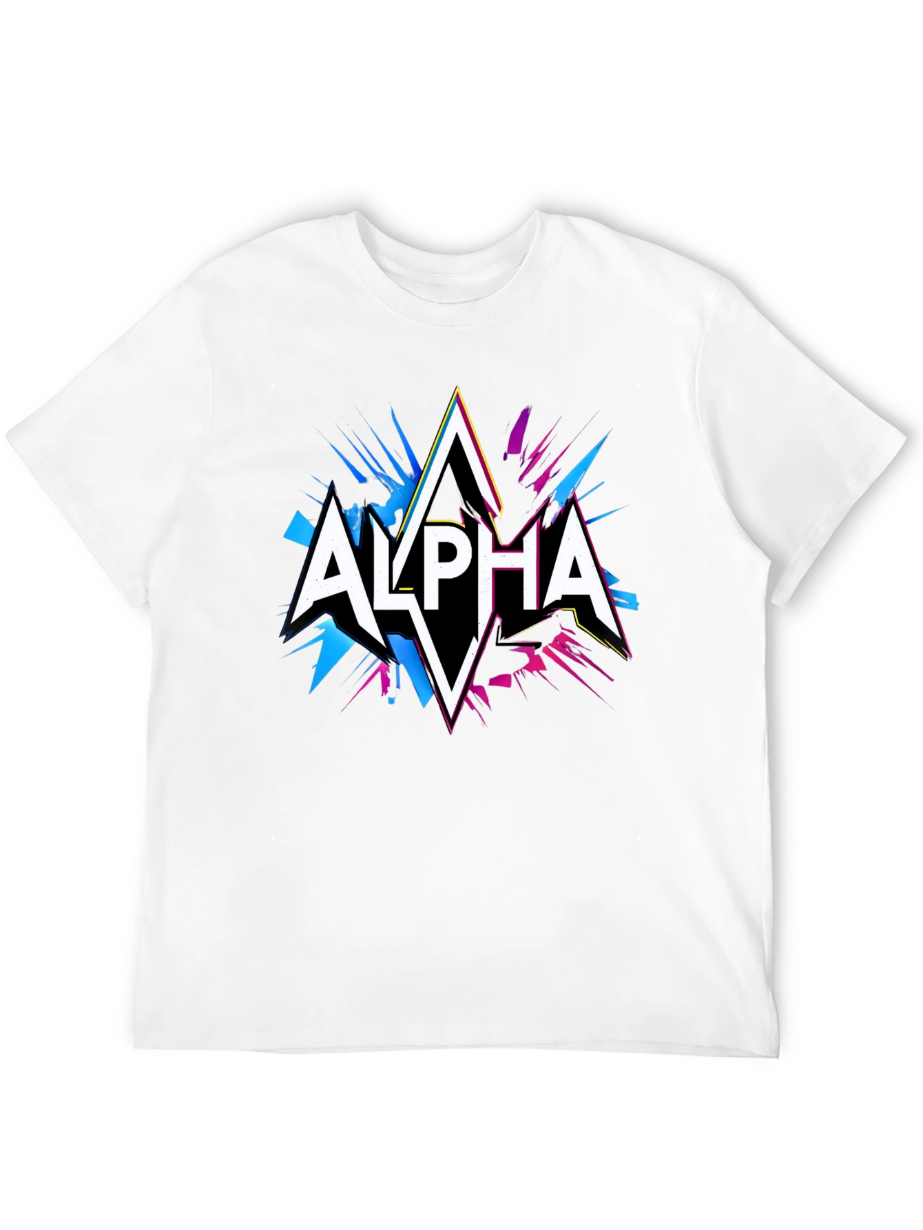 Alpha Graphic Tee - Black