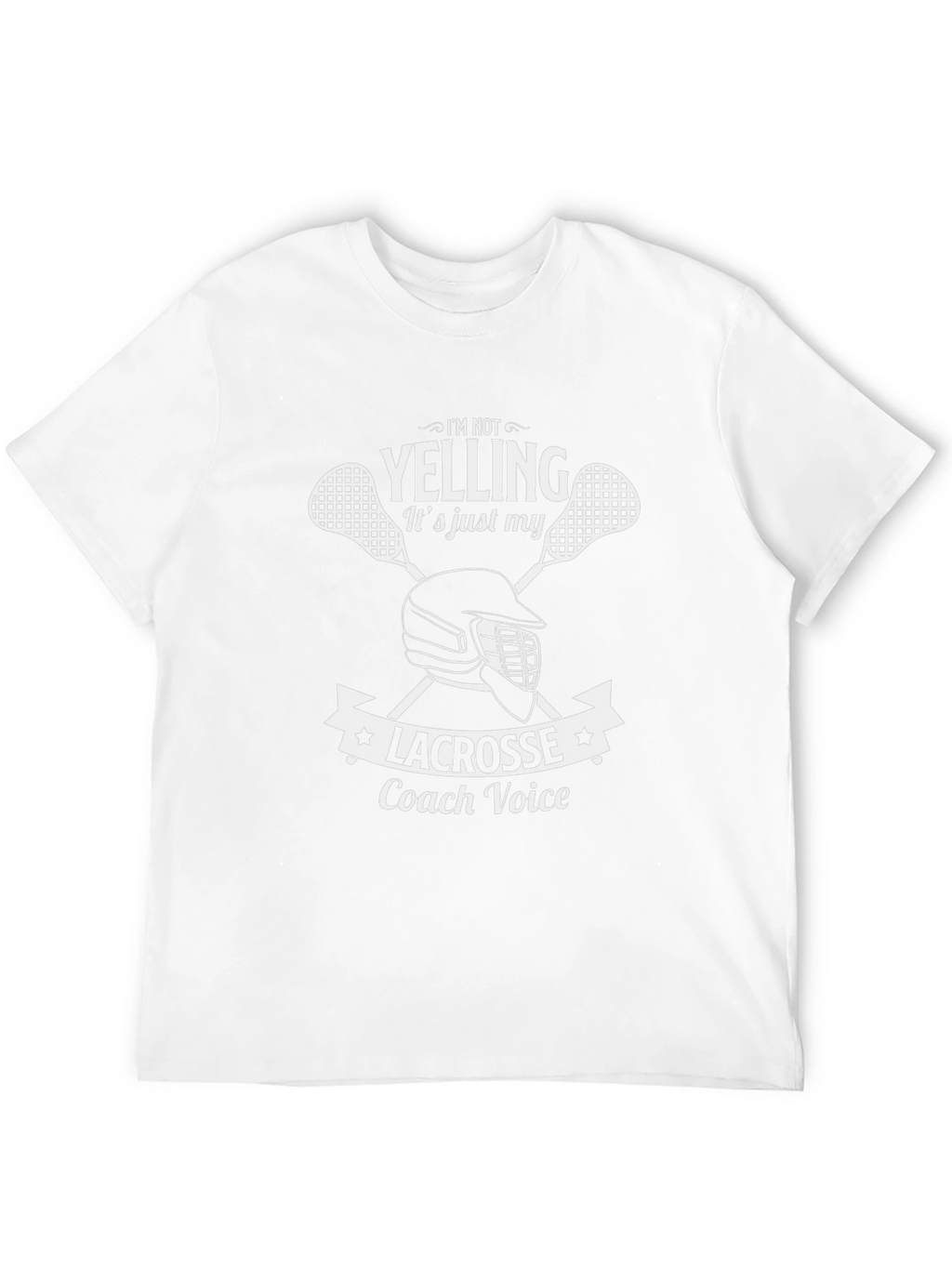 Lacrosse Coach T-Shirt - Funny Sports Tee