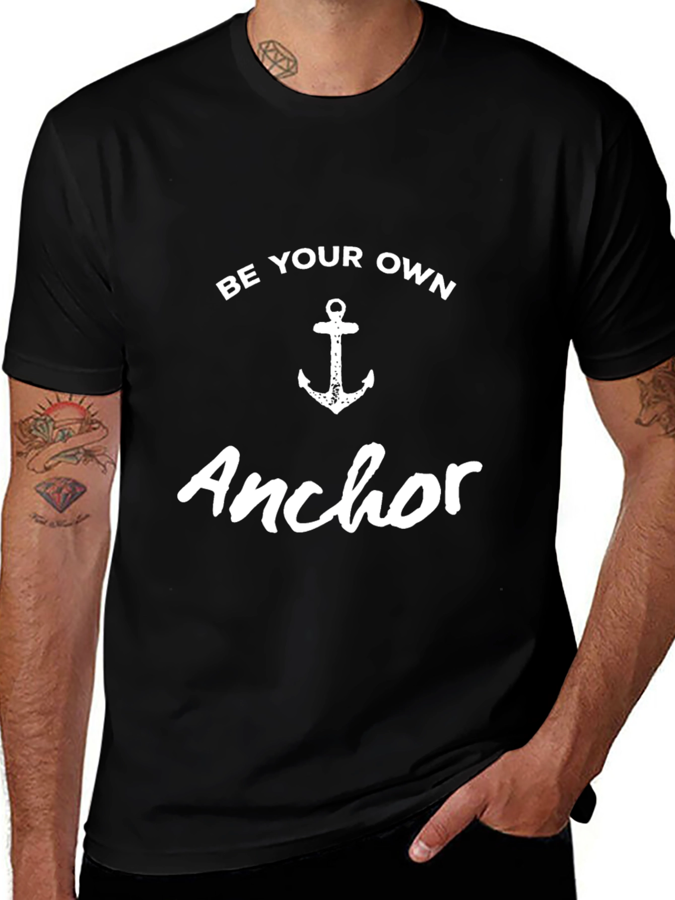 Be Your Own Anchor T-Shirt - Stylish Graphic Tee