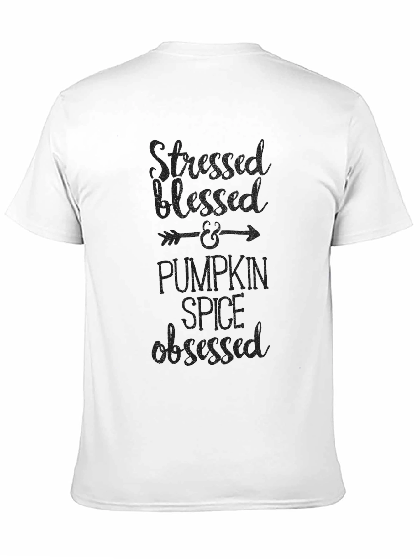 Stressed Blessed Pumpkin Spice Obsessed Tee