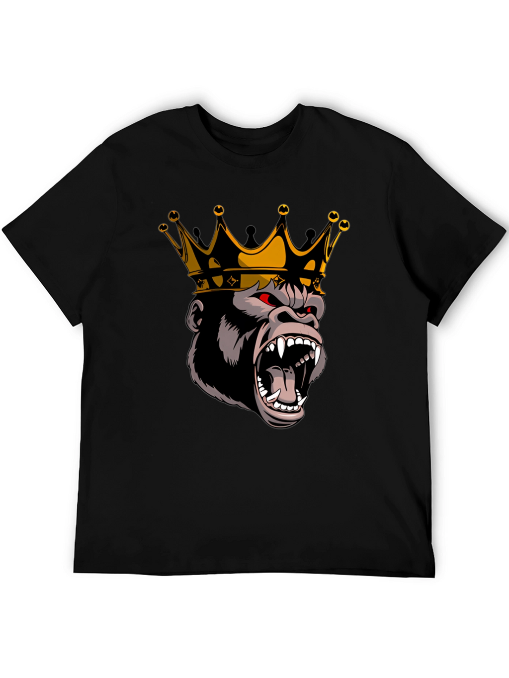 King Gorilla Graphic Tee - Black
