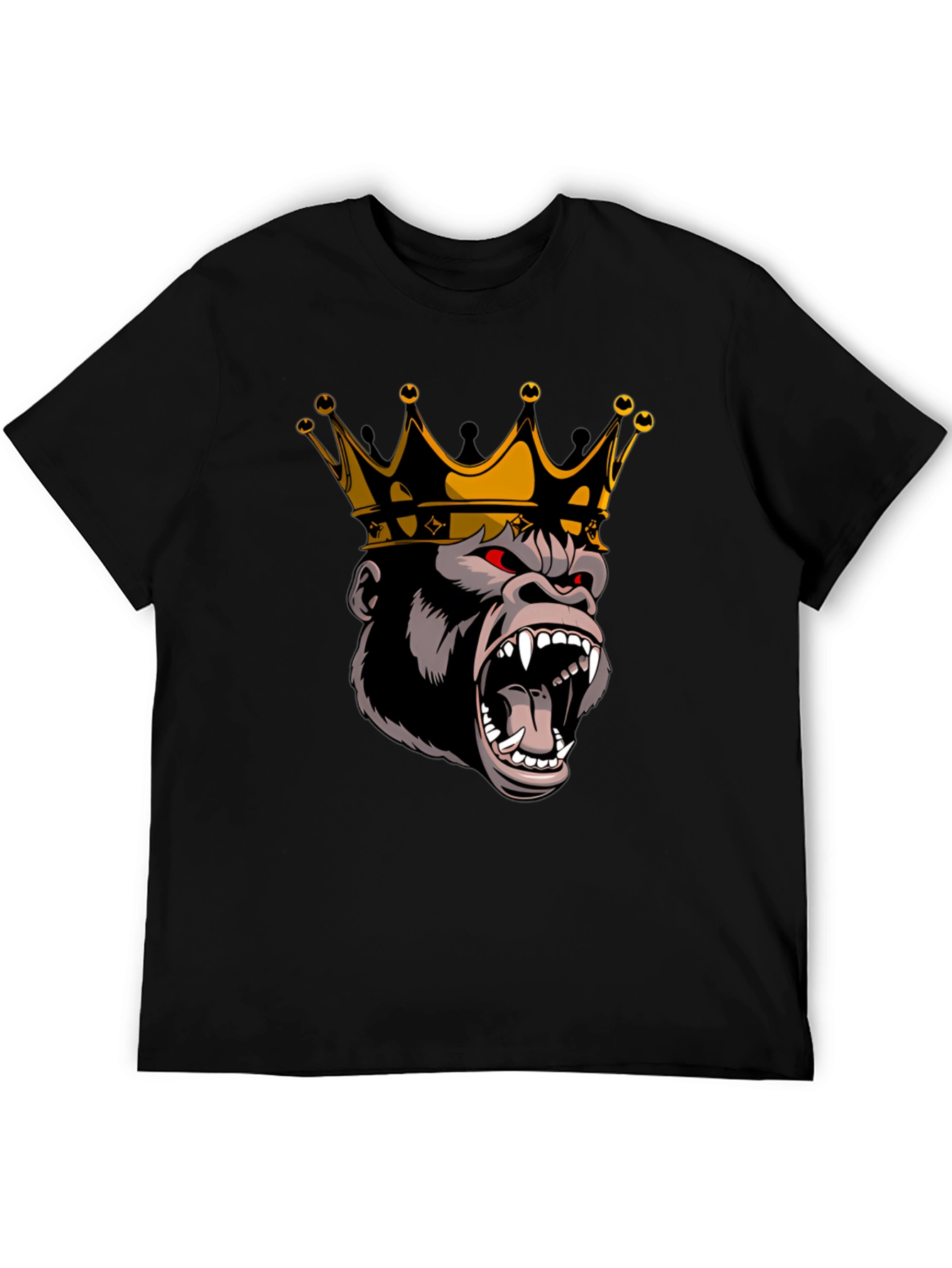 King Gorilla Graphic Tee - Black