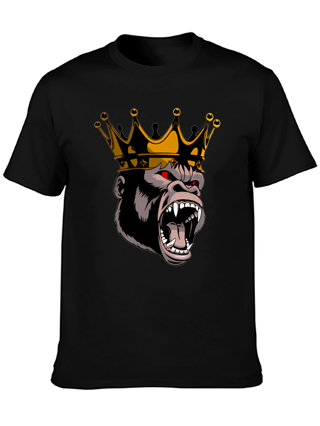 King Gorilla Graphic Tee - Black
