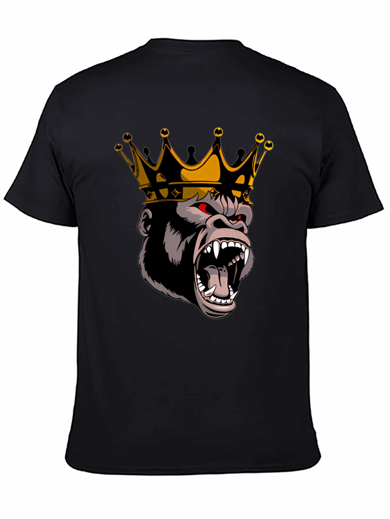 King Gorilla Graphic Tee - Black