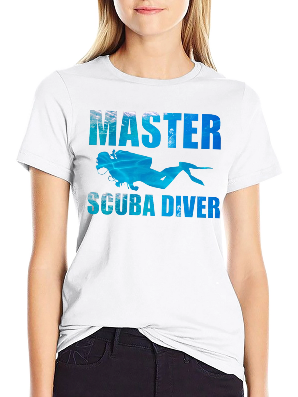Master Scuba Diver Black T-Shirt
