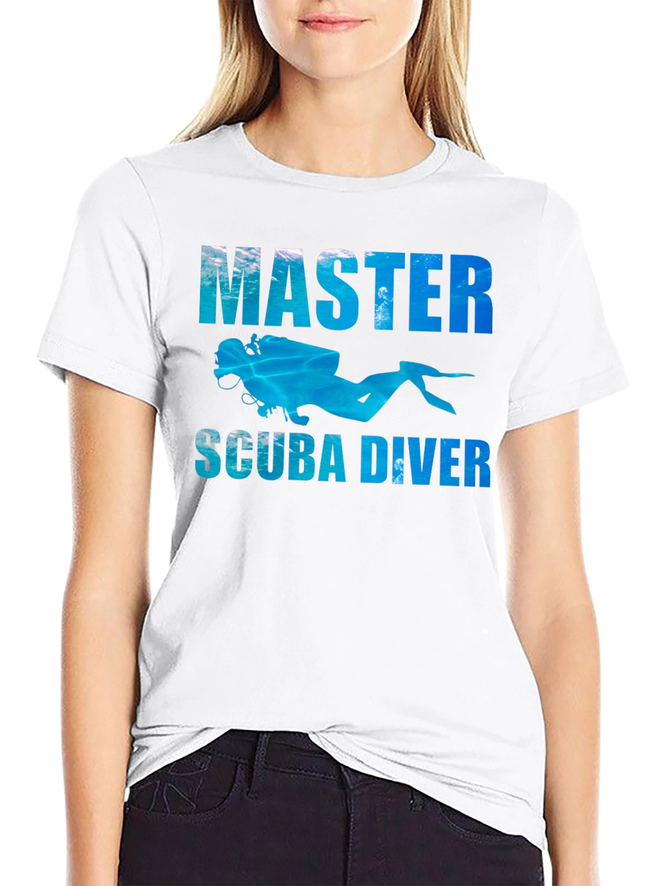Master Scuba Diver Black T-Shirt