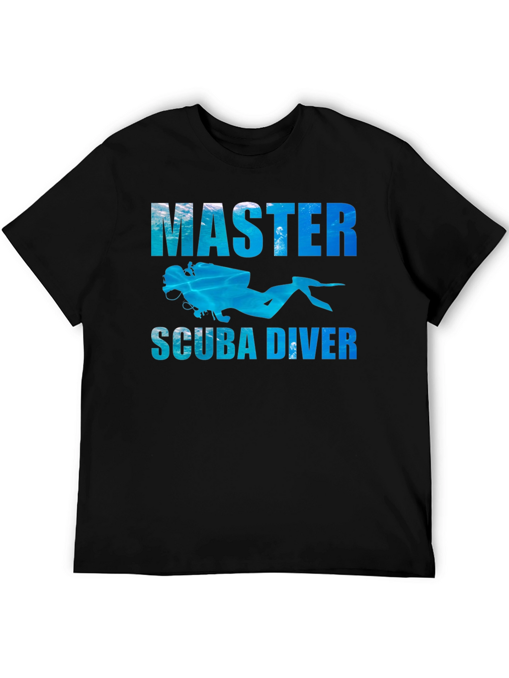 Master Scuba Diver Black T-Shirt