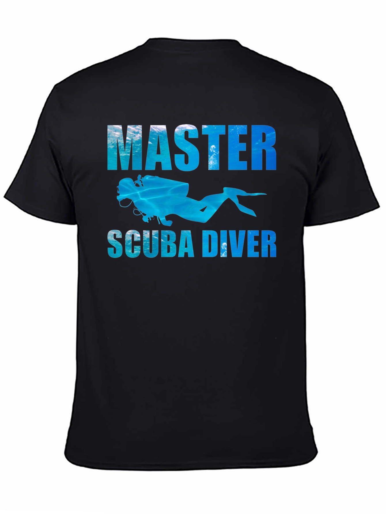 Master Scuba Diver Black T-Shirt