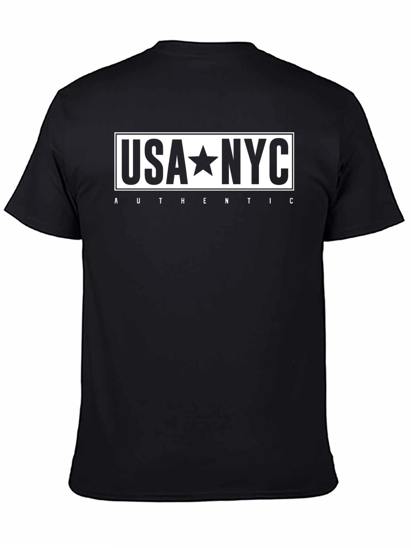 USA Star NYC Authentic Graphic T-Shirt
