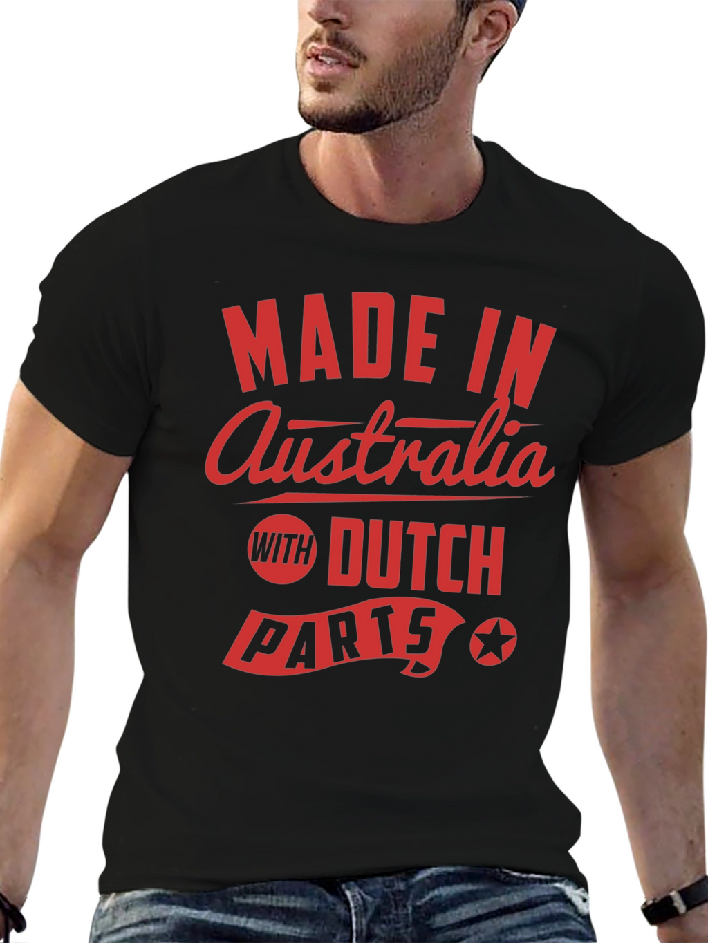 Made in Australia with Dutch Parts Tee