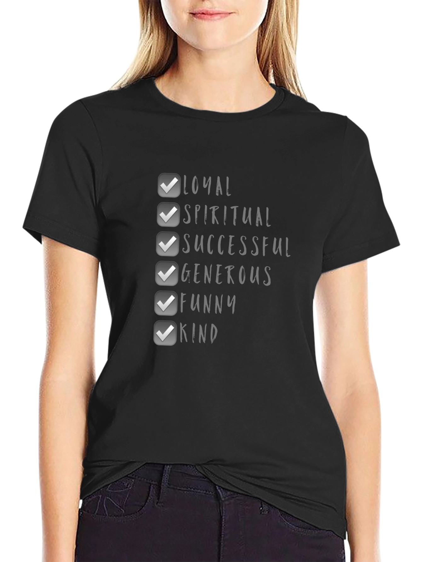 Loyal Spiritual Funny Graphic T-Shirt
