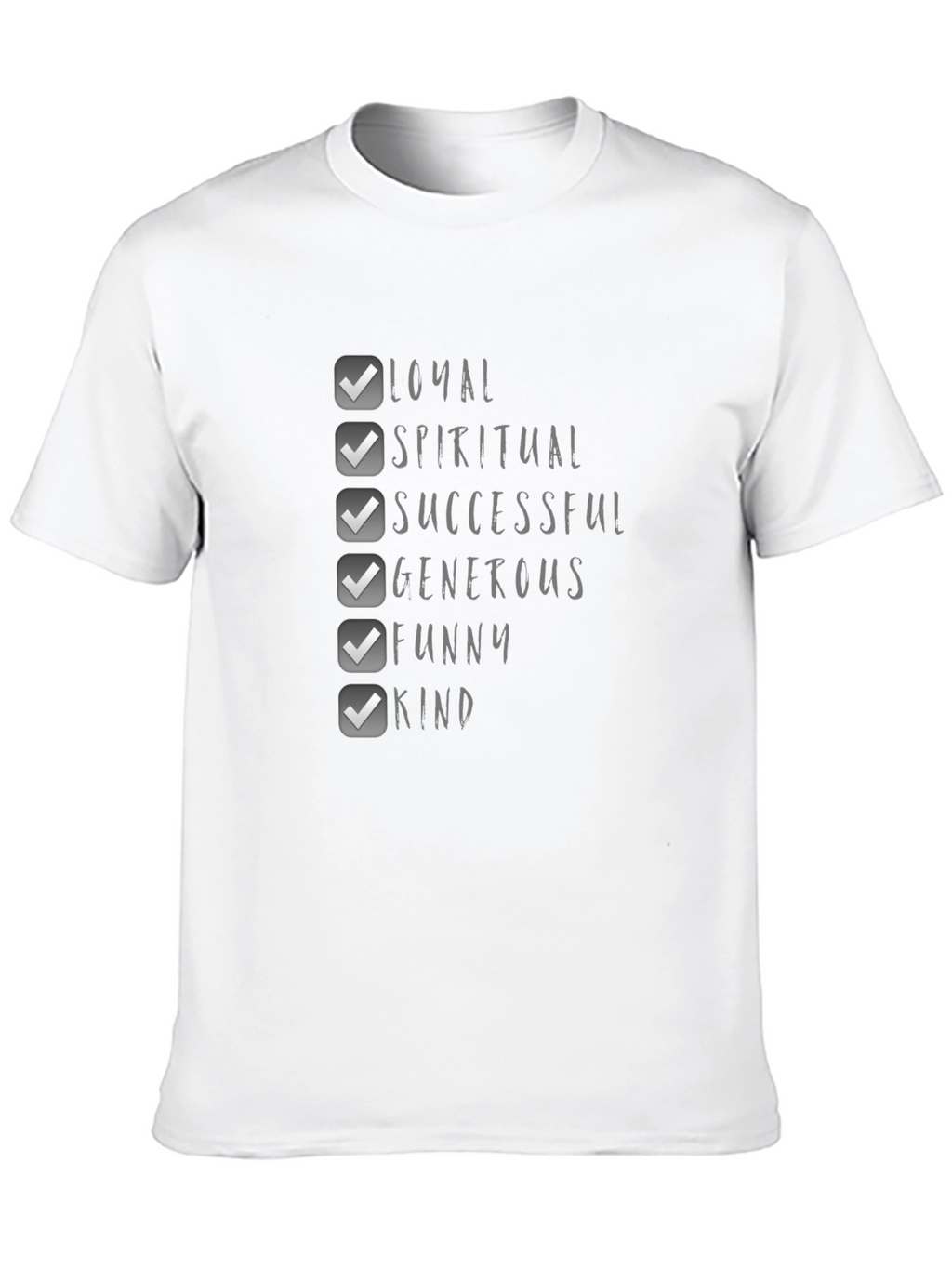 Loyal Spiritual Funny Graphic T-Shirt