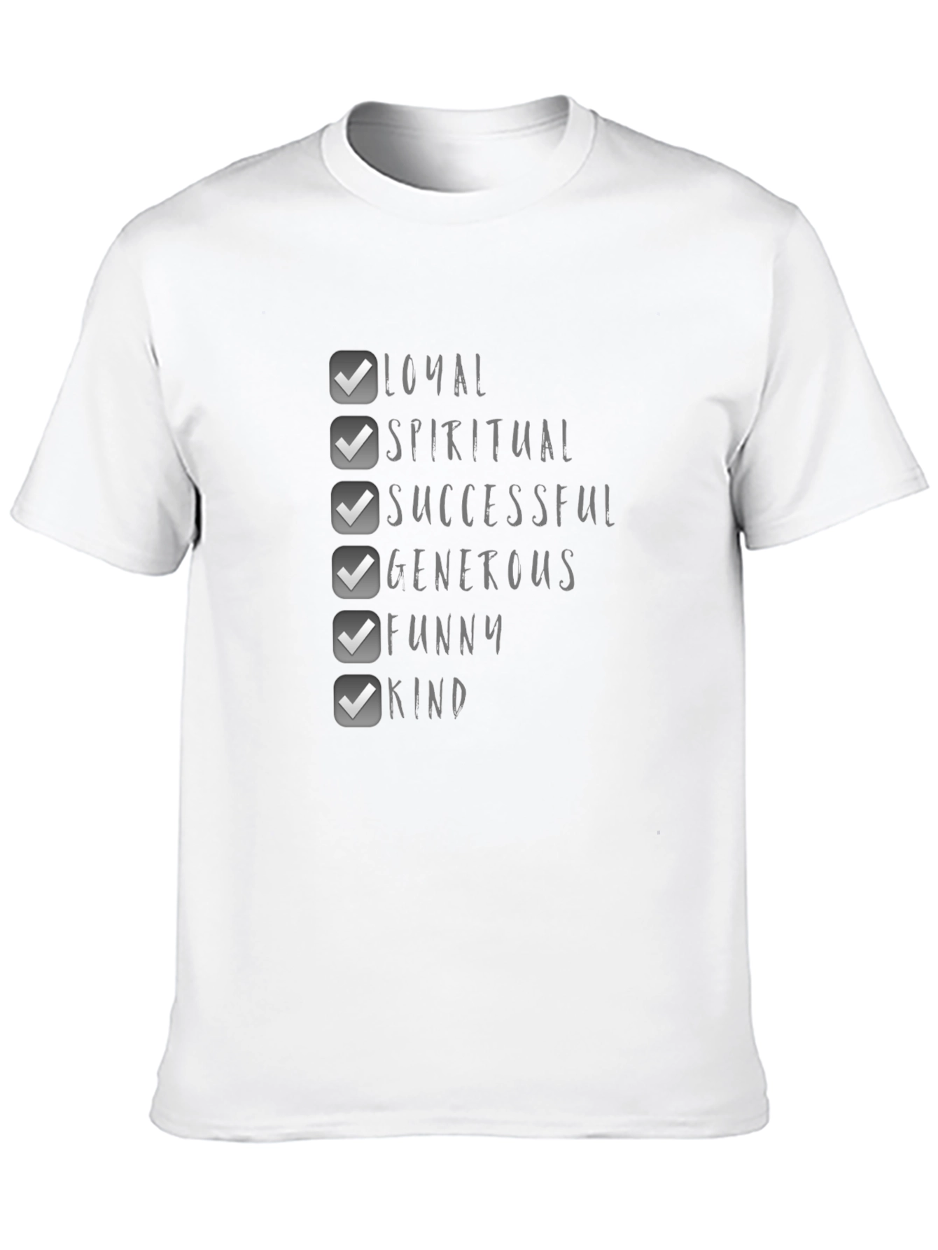 Loyal Spiritual Funny Graphic T-Shirt