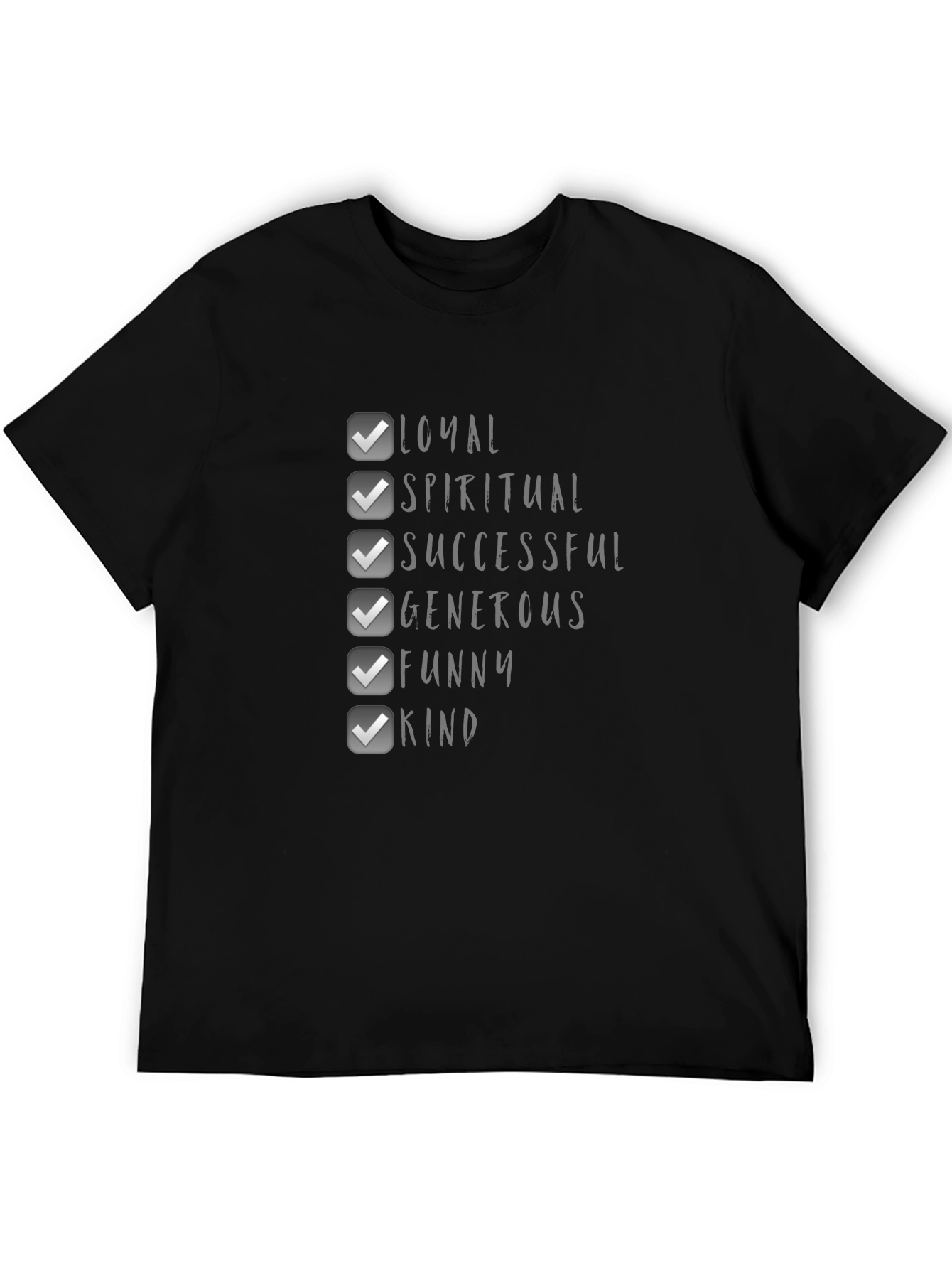 Loyal Spiritual Funny Graphic T-Shirt