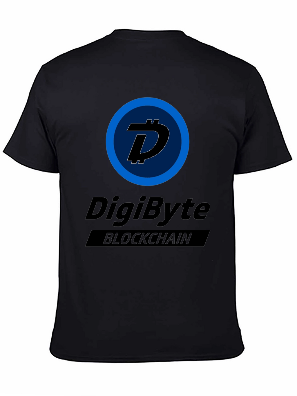 DigiByte Blockchain Black T-Shirt