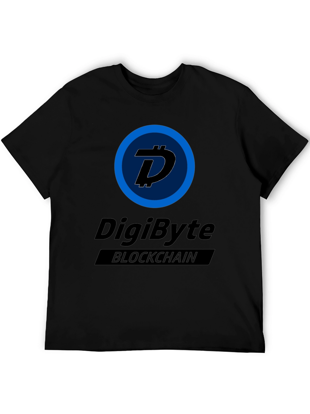DigiByte Blockchain Black T-Shirt