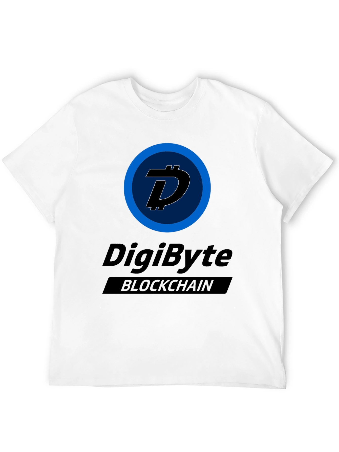 DigiByte Blockchain Black T-Shirt