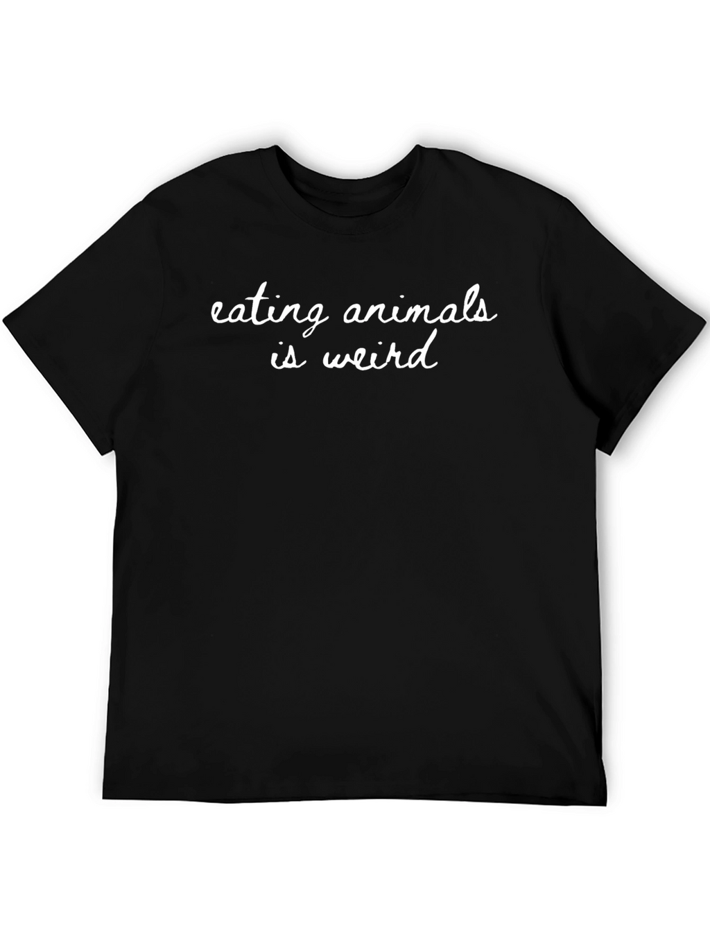 Eating Animals Is Weird Graphic Tee - Unisex