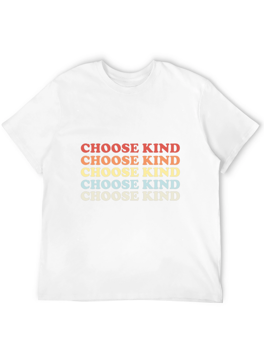 Choose Kind Graphic Tee - Retro Design